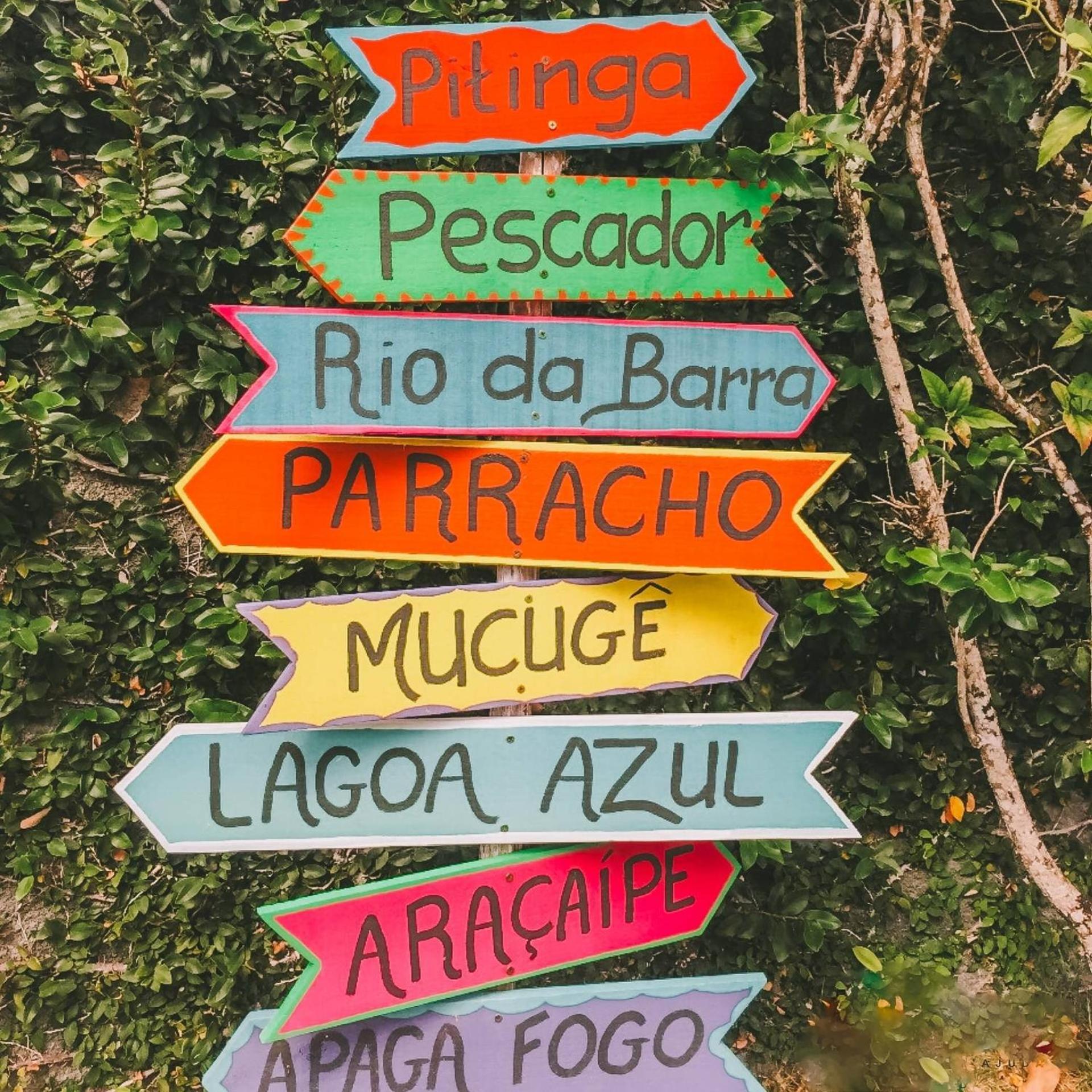 Parador 7 Bangalo, Praia Do Parracho, 1,0 Km Da Rua Mucuge 塞古罗港 外观 照片