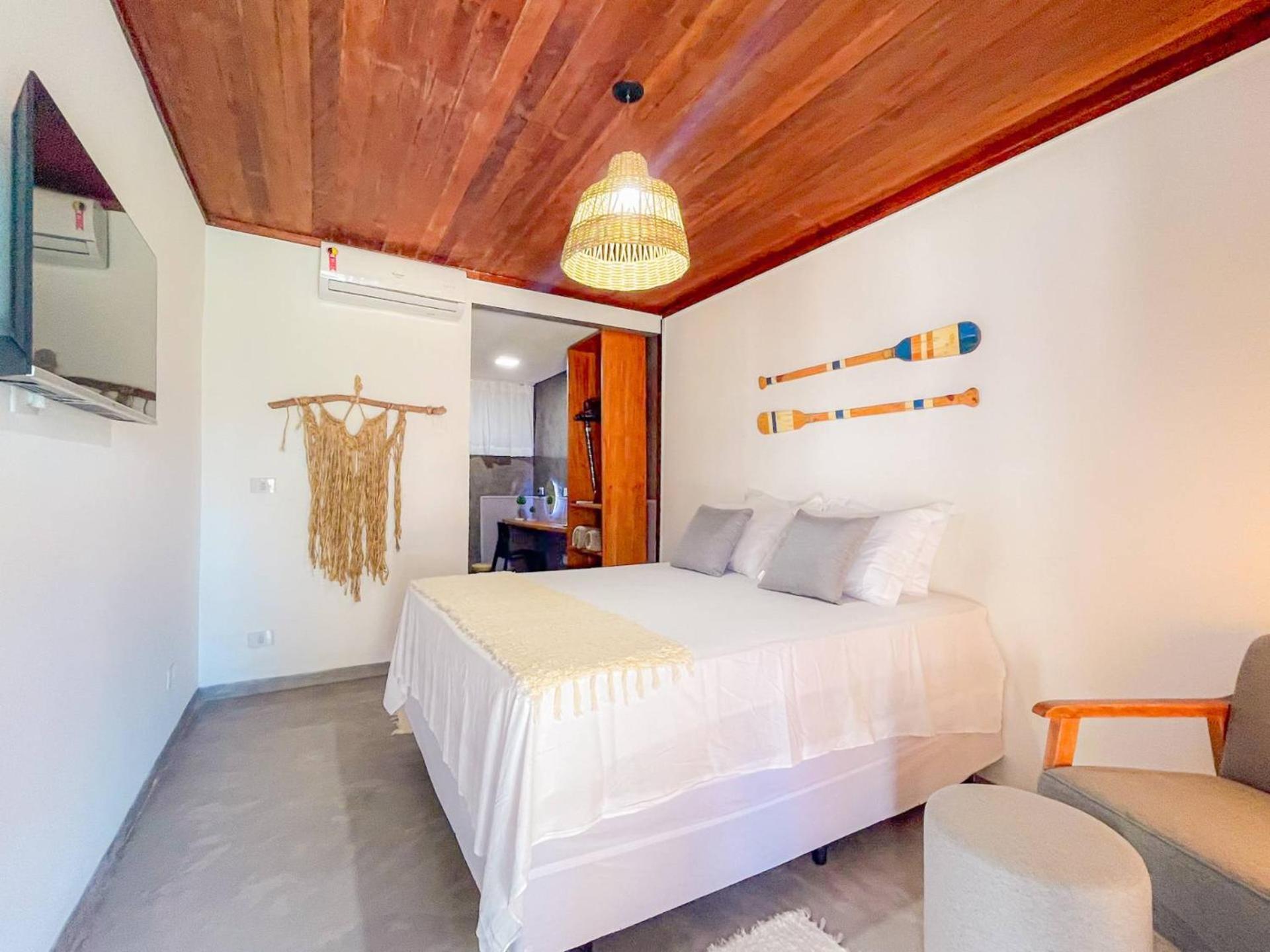 Parador 7 Bangalo, Praia Do Parracho, 1,0 Km Da Rua Mucuge 塞古罗港 外观 照片