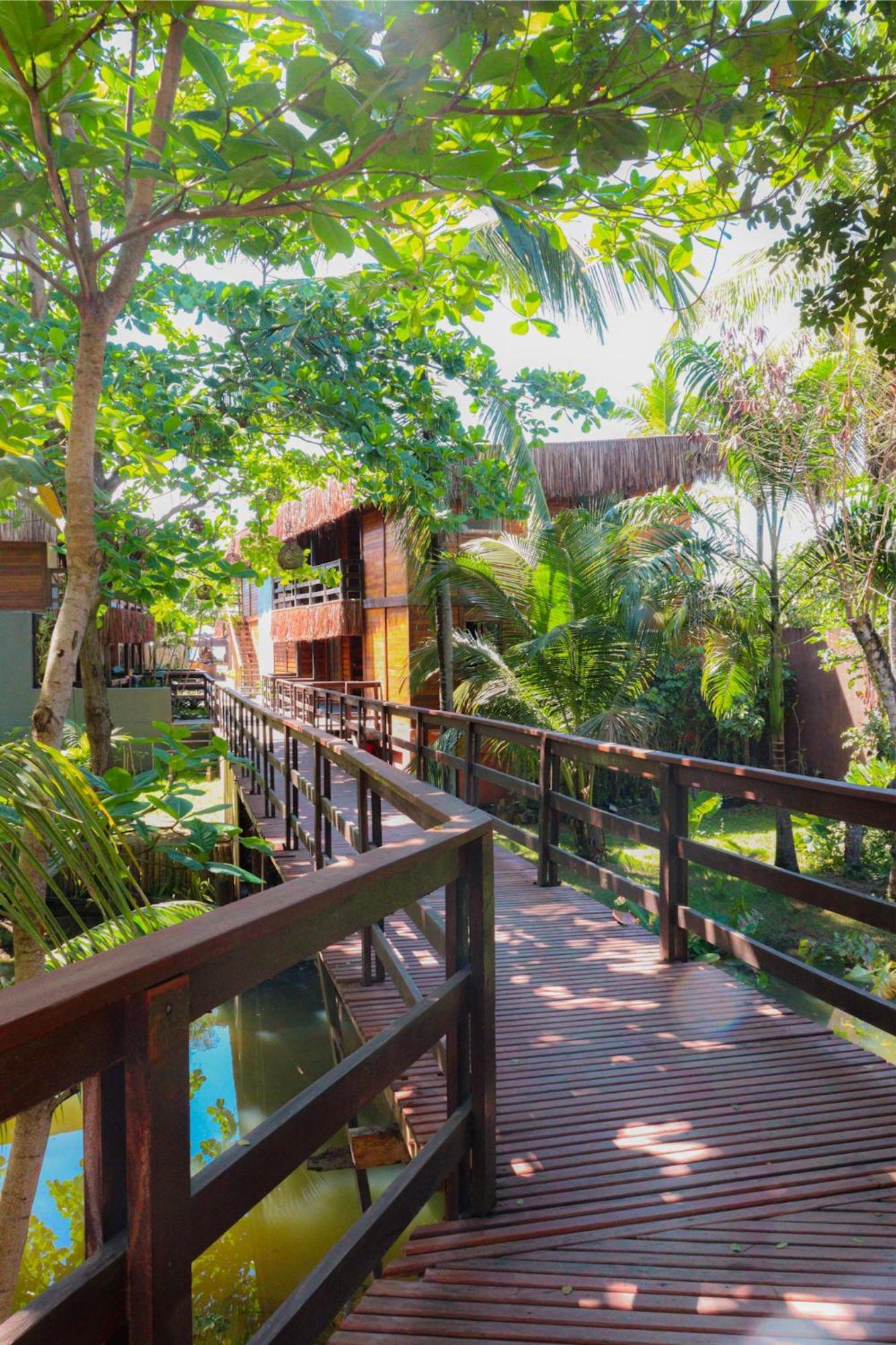 Parador 7 Bangalo, Praia Do Parracho, 1,0 Km Da Rua Mucuge 塞古罗港 外观 照片