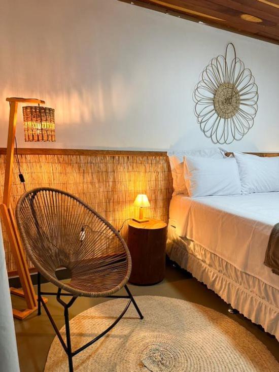 Parador 7 Bangalo, Praia Do Parracho, 1,0 Km Da Rua Mucuge 塞古罗港 外观 照片
