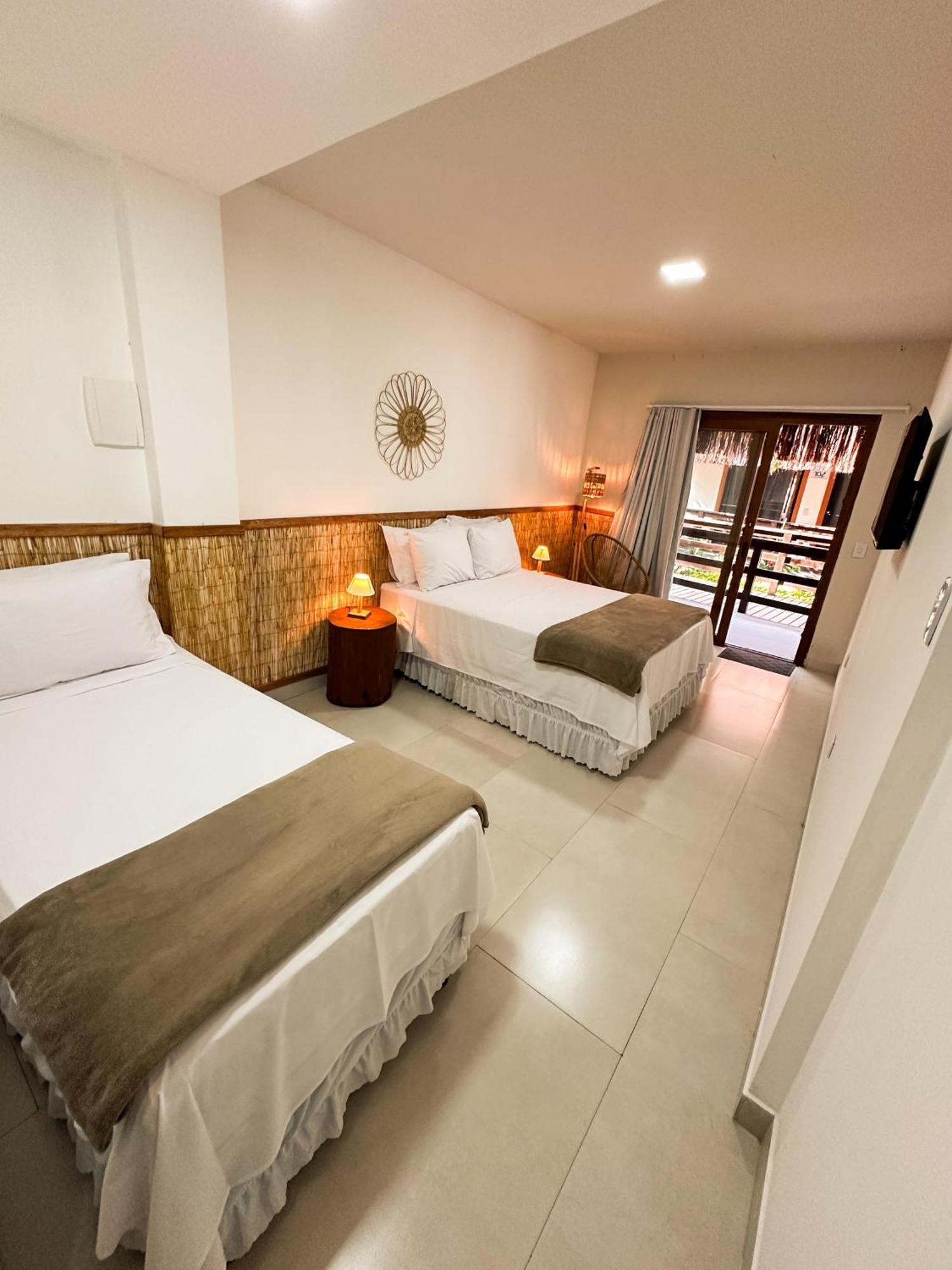 Parador 7 Bangalo, Praia Do Parracho, 1,0 Km Da Rua Mucuge 塞古罗港 外观 照片