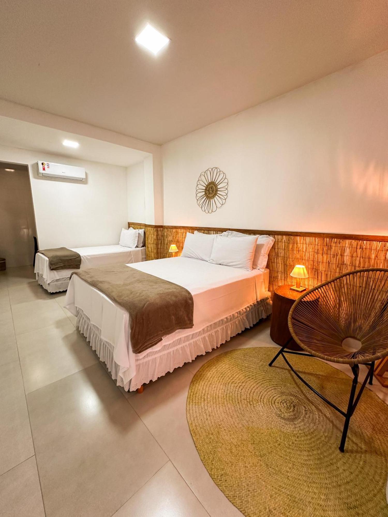 Parador 7 Bangalo, Praia Do Parracho, 1,0 Km Da Rua Mucuge 塞古罗港 外观 照片