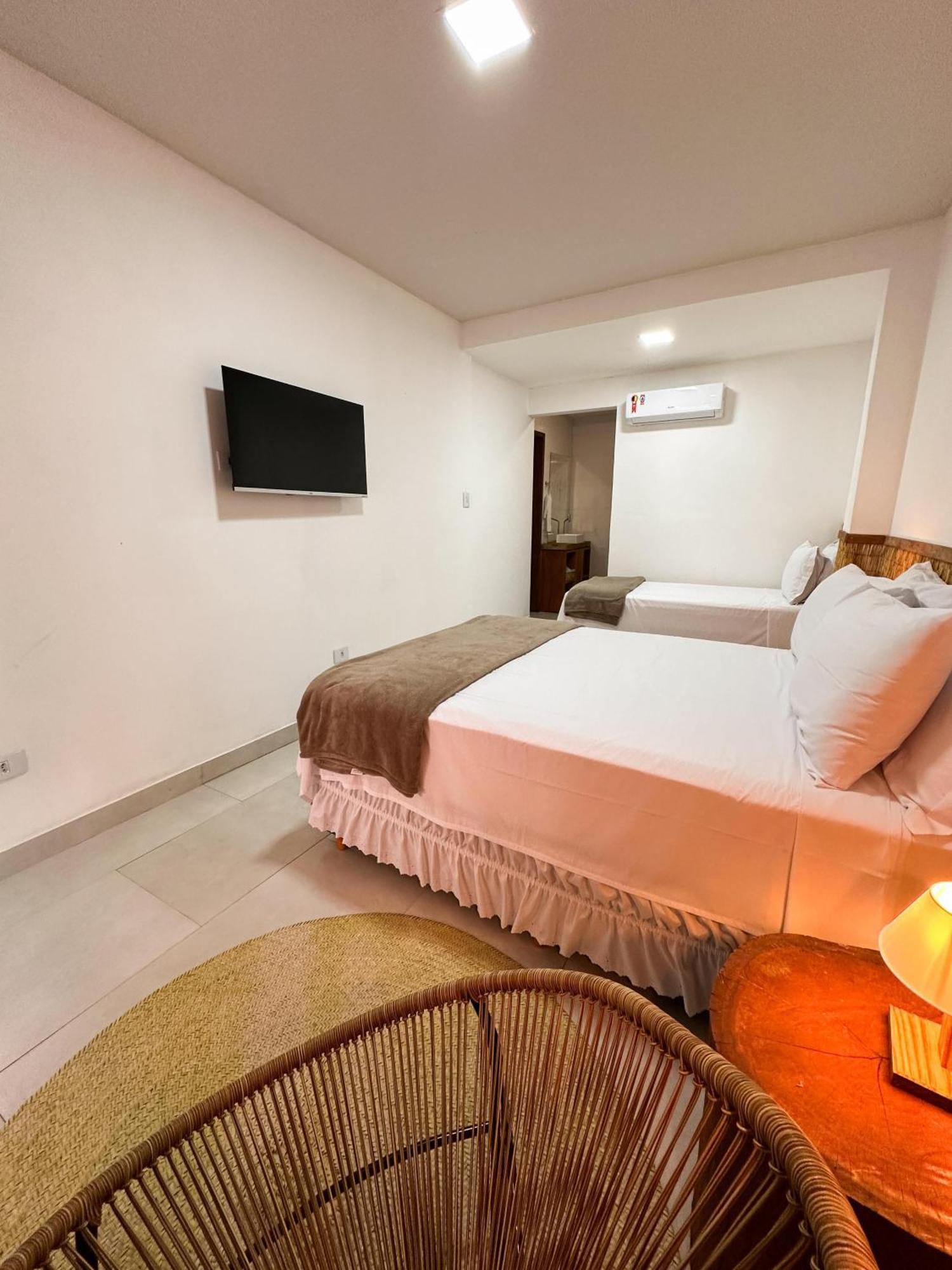 Parador 7 Bangalo, Praia Do Parracho, 1,0 Km Da Rua Mucuge 塞古罗港 外观 照片