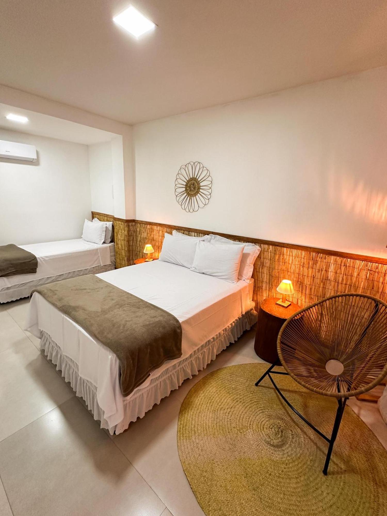 Parador 7 Bangalo, Praia Do Parracho, 1,0 Km Da Rua Mucuge 塞古罗港 外观 照片